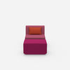 Comfortable reading chair from the front