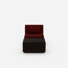 Comfortable reading chair from the front