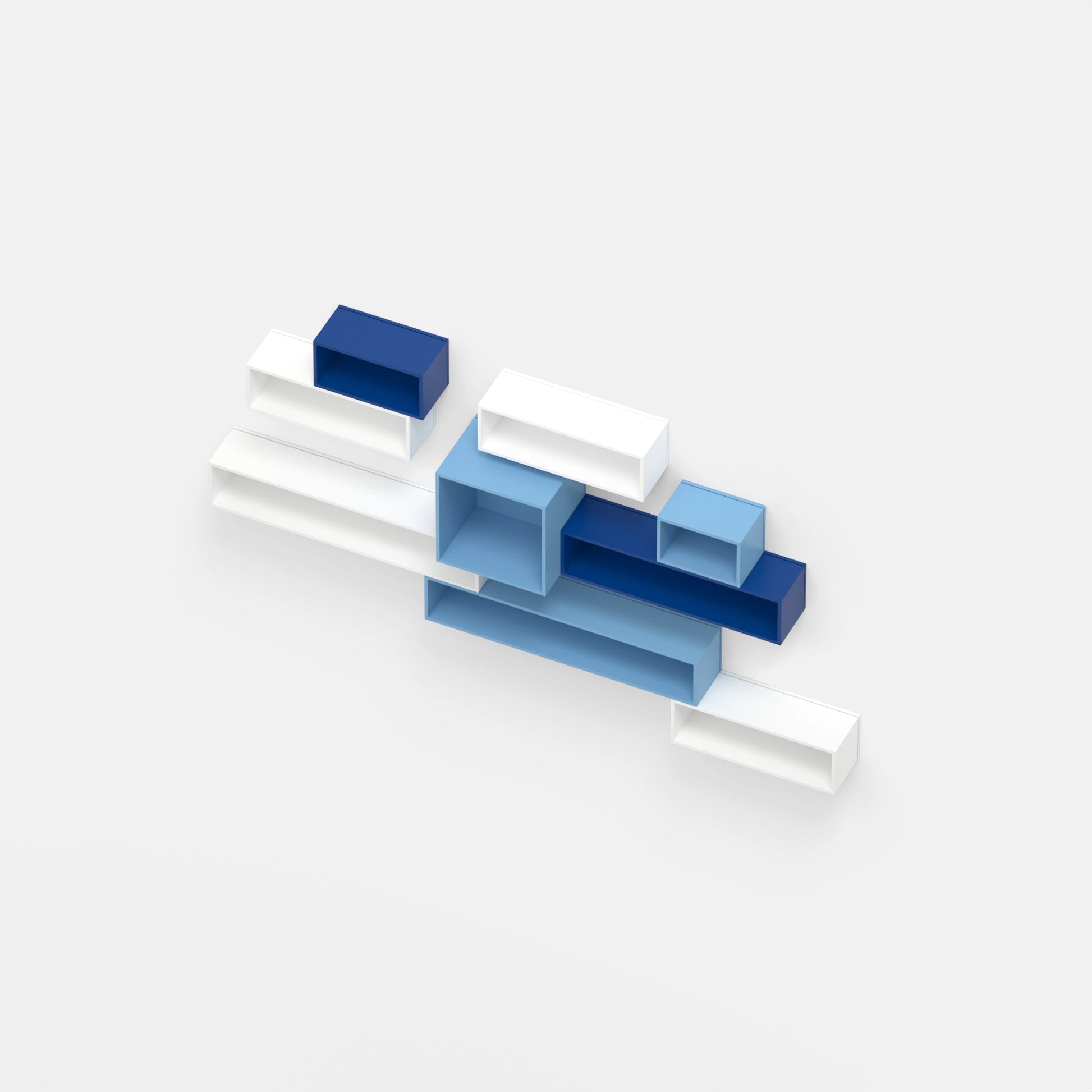 CD shelving RK040 from above