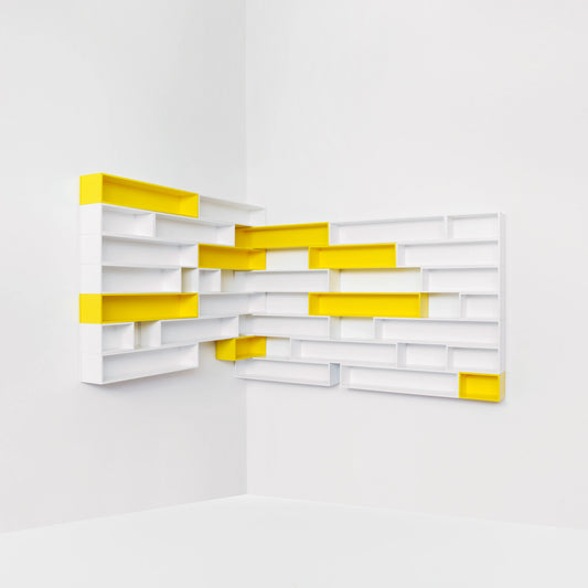 Corner shelving RK005 from the front