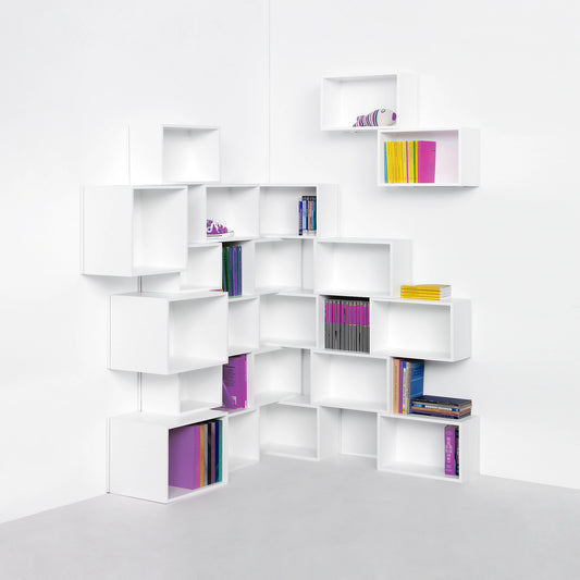 Corner shelving RK018 from the front