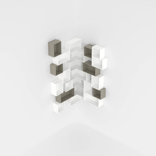 Corner shelving RK115 from above