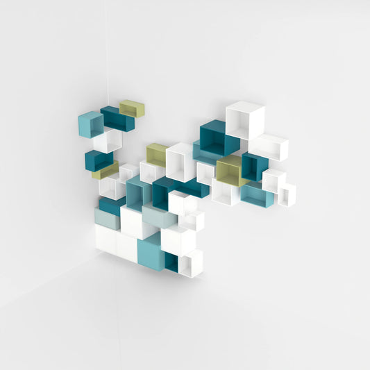Corner shelving RK224 from above