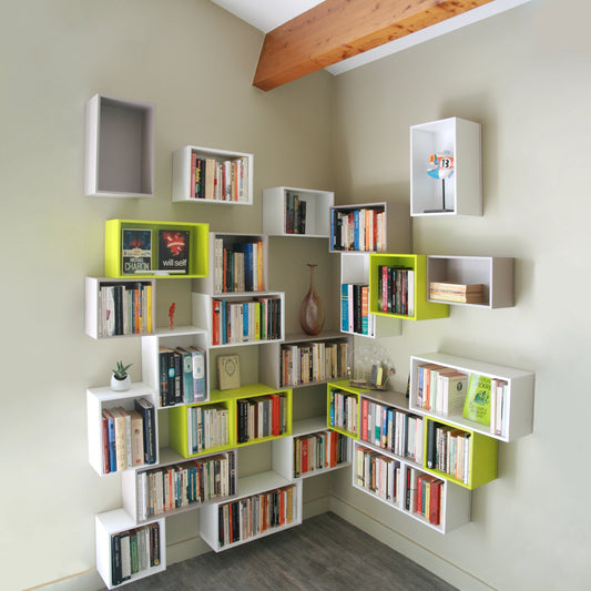 Corner shelving RK256 from the front