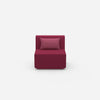 Comfortable armchair for reading from the front