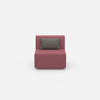 Comfortable armchair for reading from the front