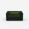 Large armchair 160 cm wide from the front