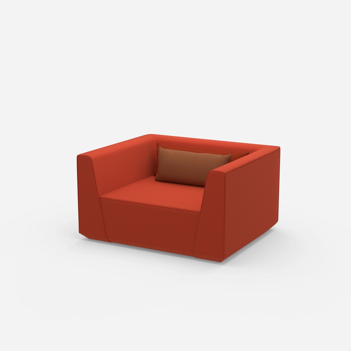 Large armchair from the side