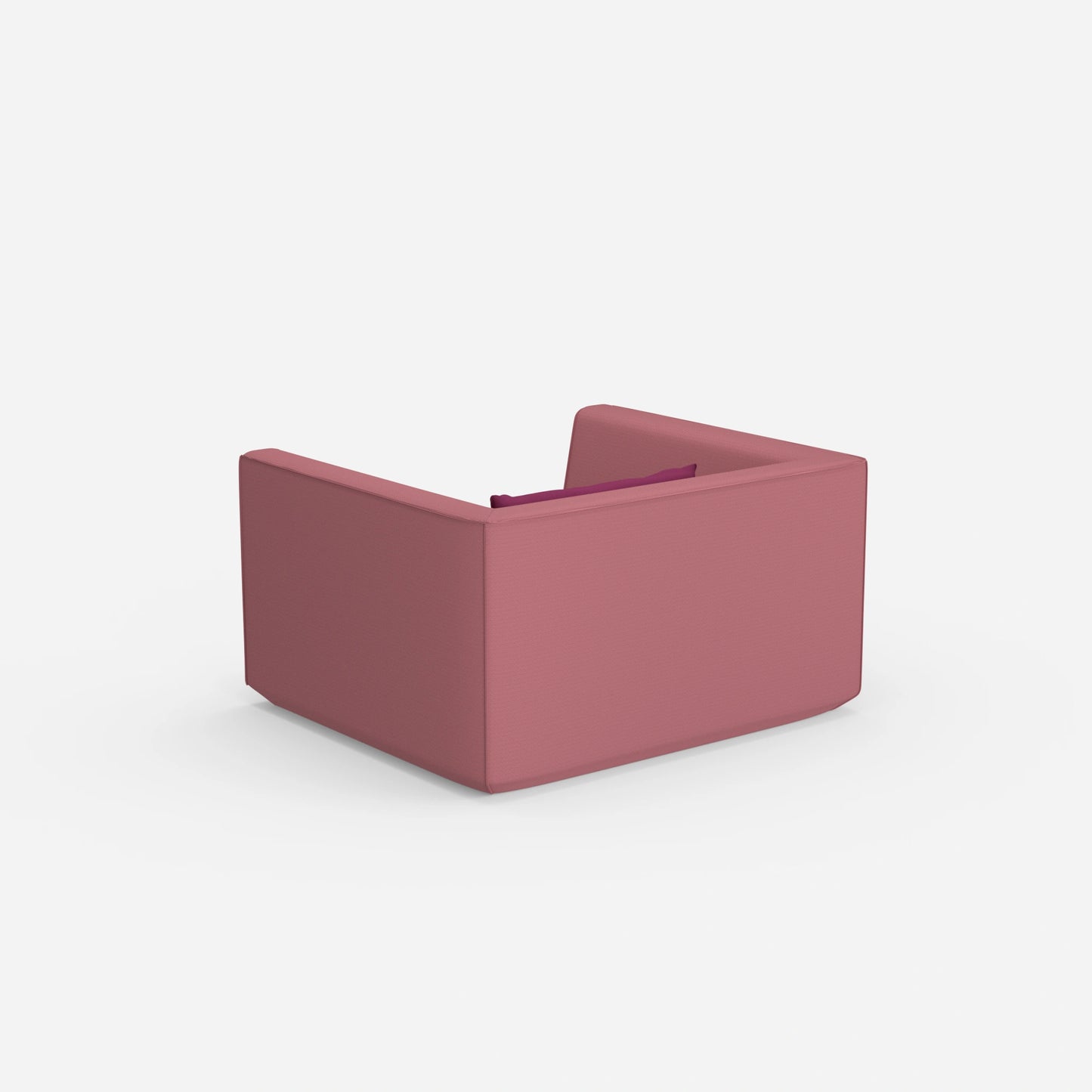 Large armchair from behind