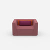 Large armchair from the front
