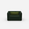 Large armchair from the front