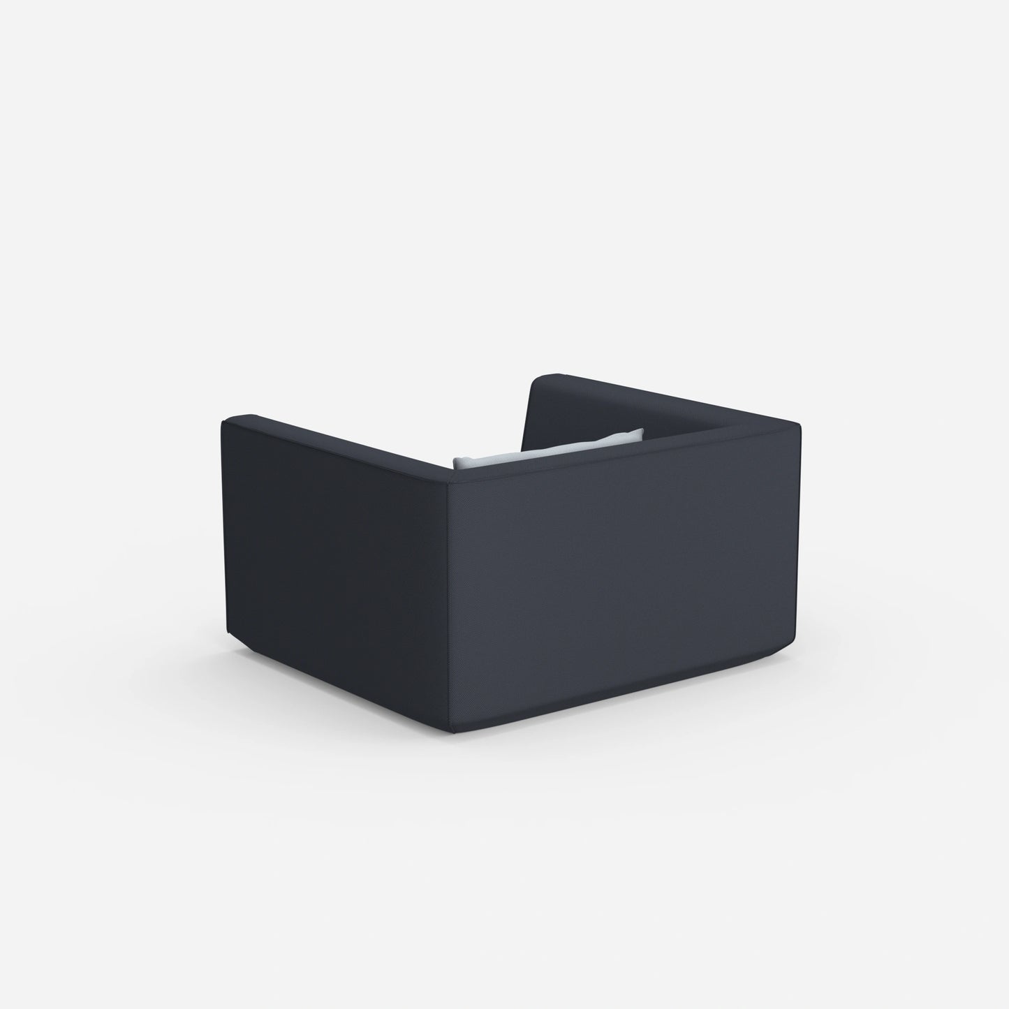 Large armchair from behind