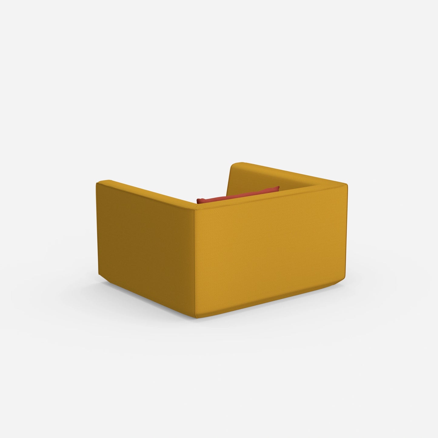 Large armchair from behind
