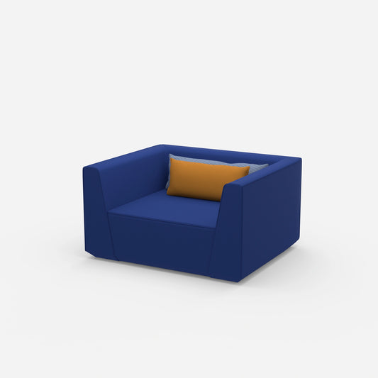 Large armchair from the side