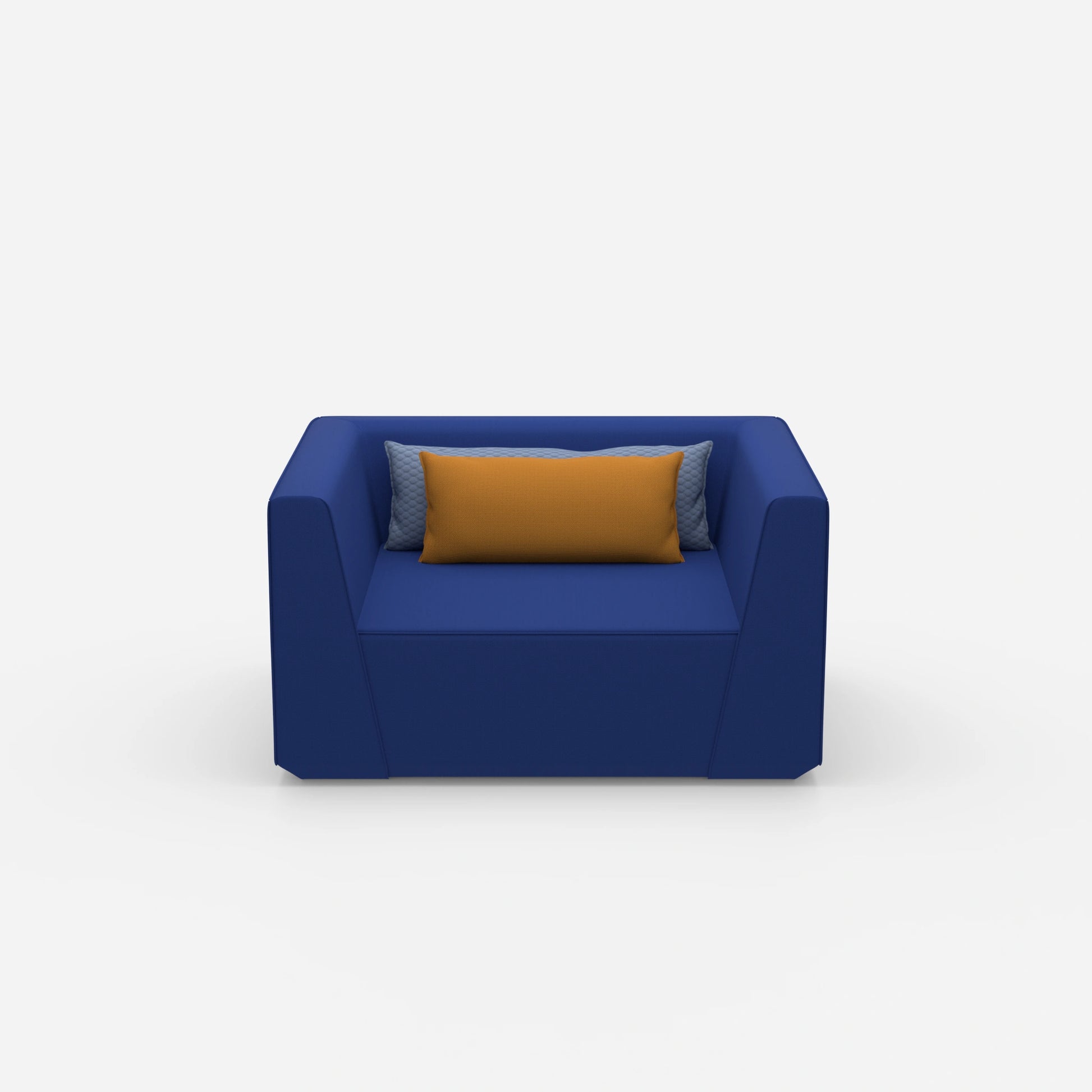 Large armchair from the front