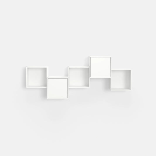 Wall-mounted shelving RK1148 from the front