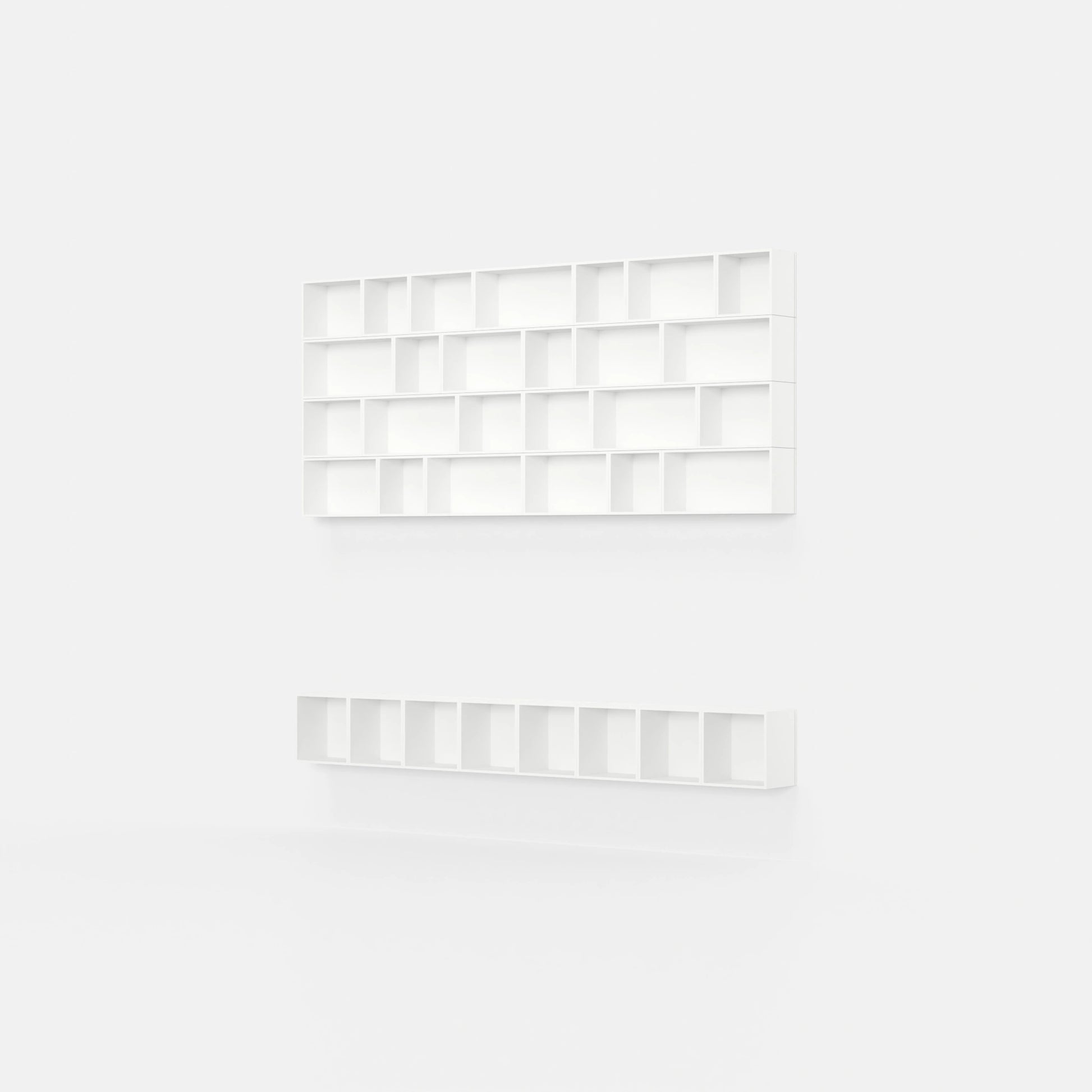 Wall-mounted shelving RK1157 from the left side
