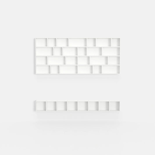 Wall-mounted shelving RK1157 from the front