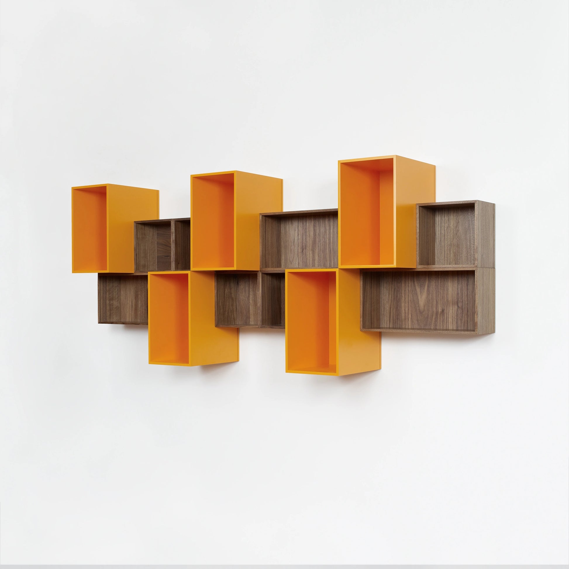 Wall-mounted shelving RK167 from the left side