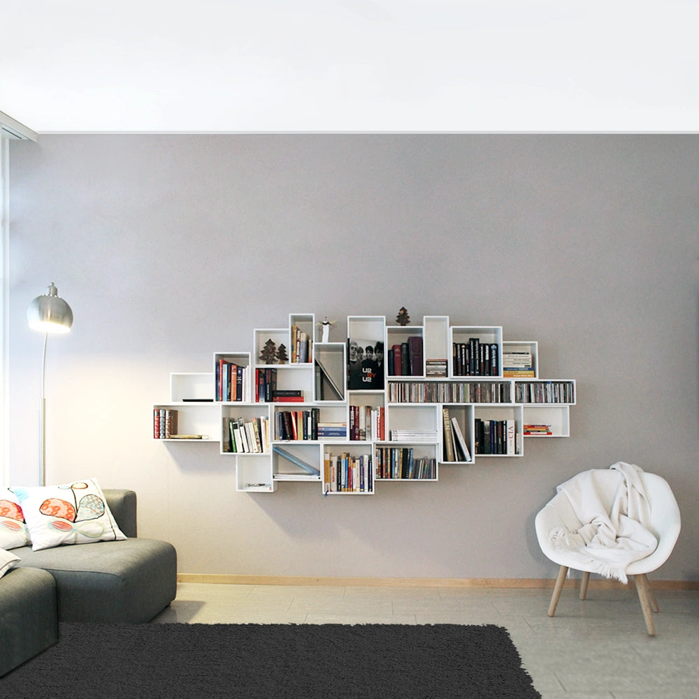 Wall-mounted shelving RK237 from the front