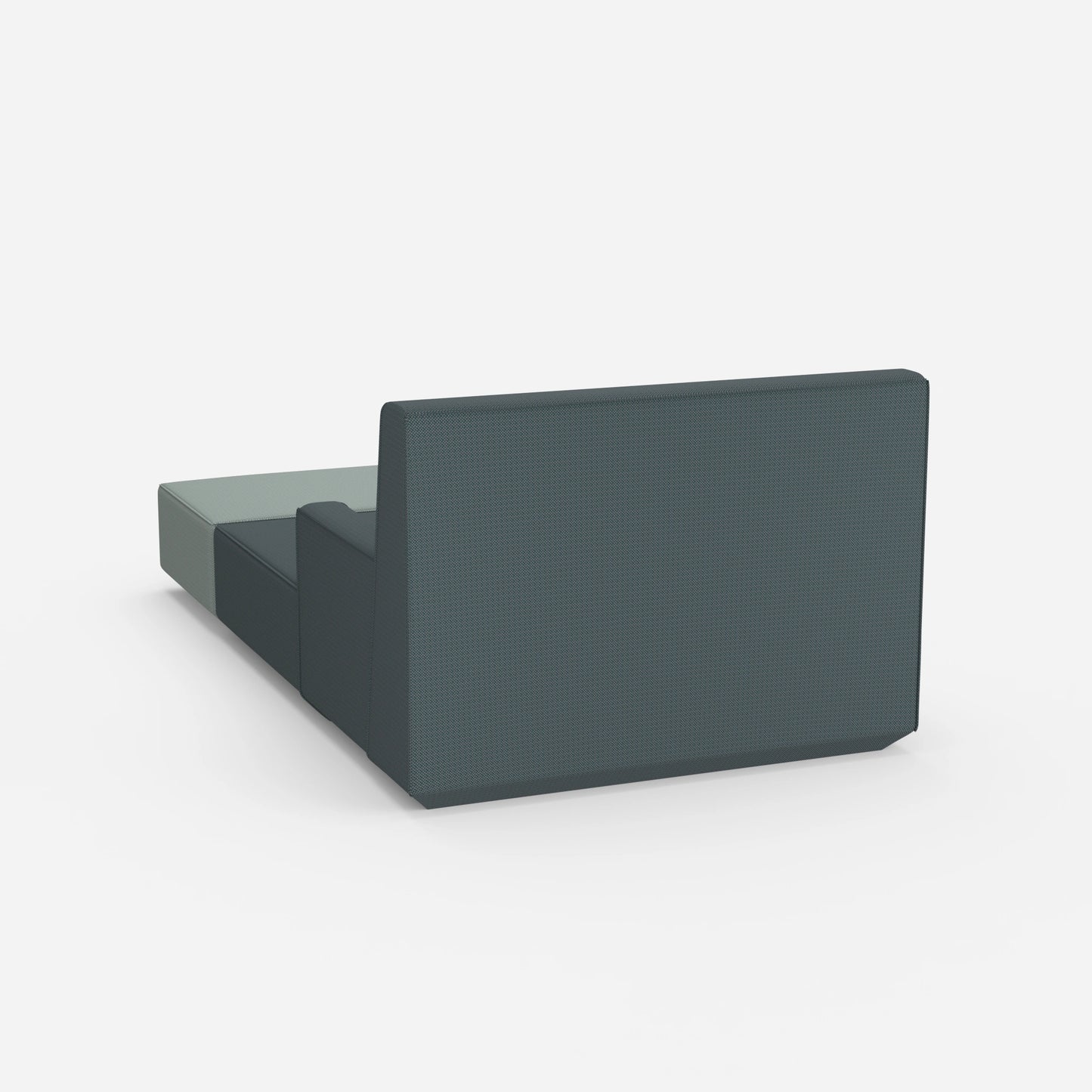 Modern recamiere for sleeping from behind