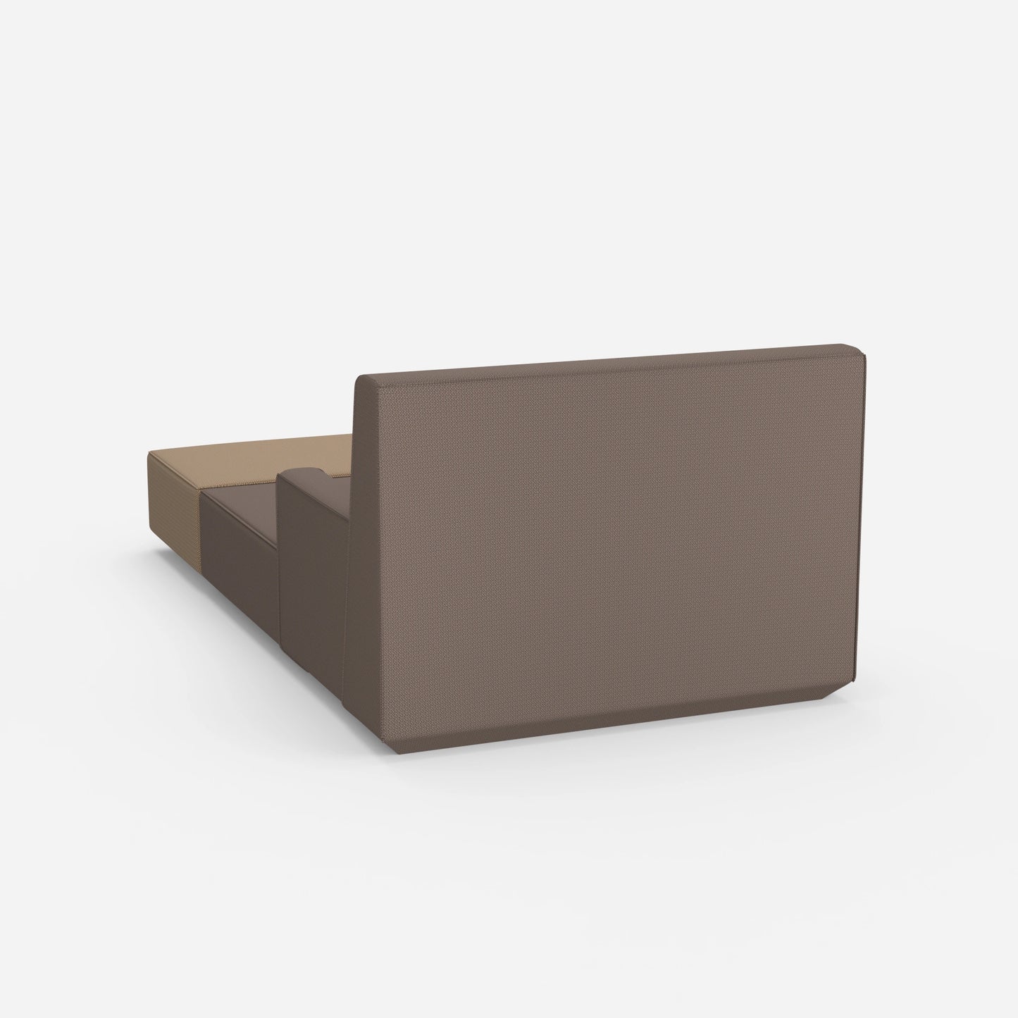 Modern recamiere for sleeping from behind