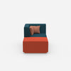 Modern TV chair from the front