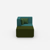 Modern TV chair from the front