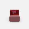 Modern TV chair from the front