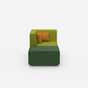 Modern TV chair from the front