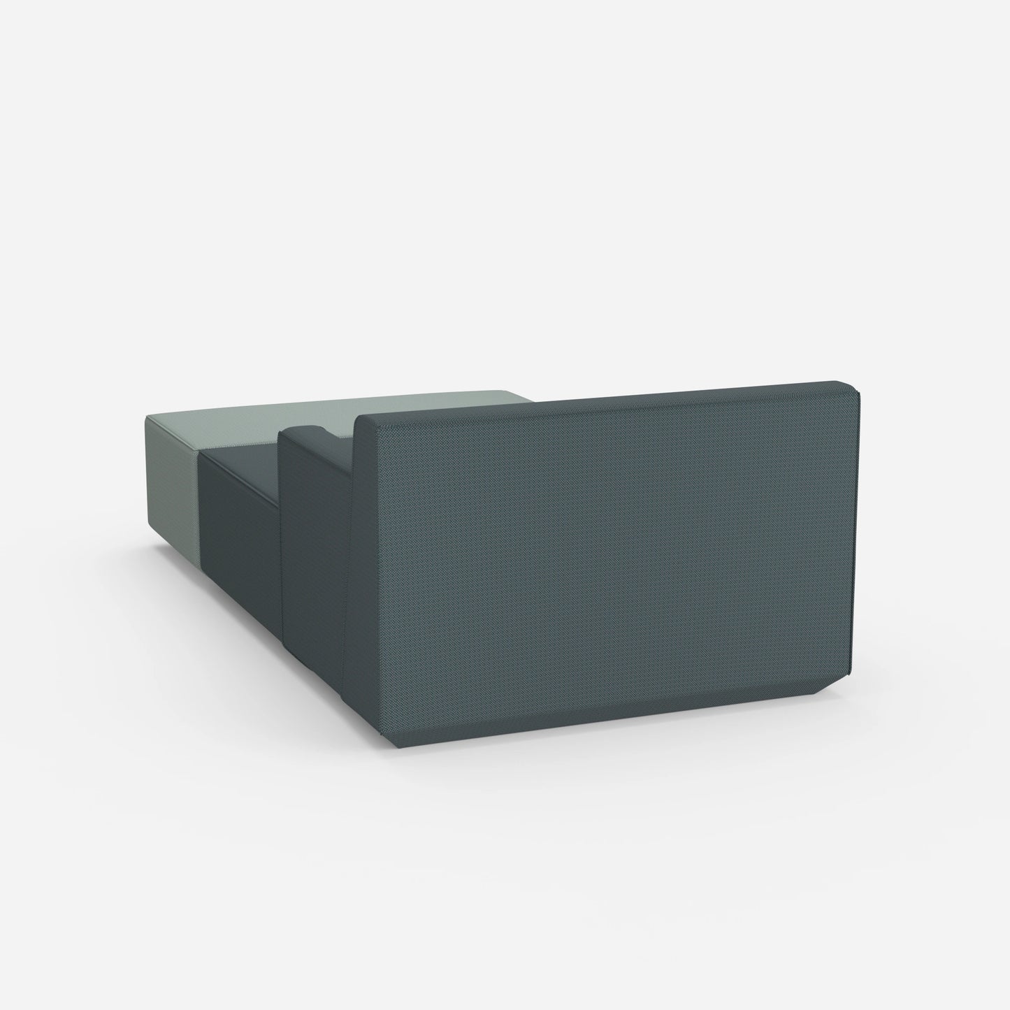 Modular recamiere for sleeping from behind