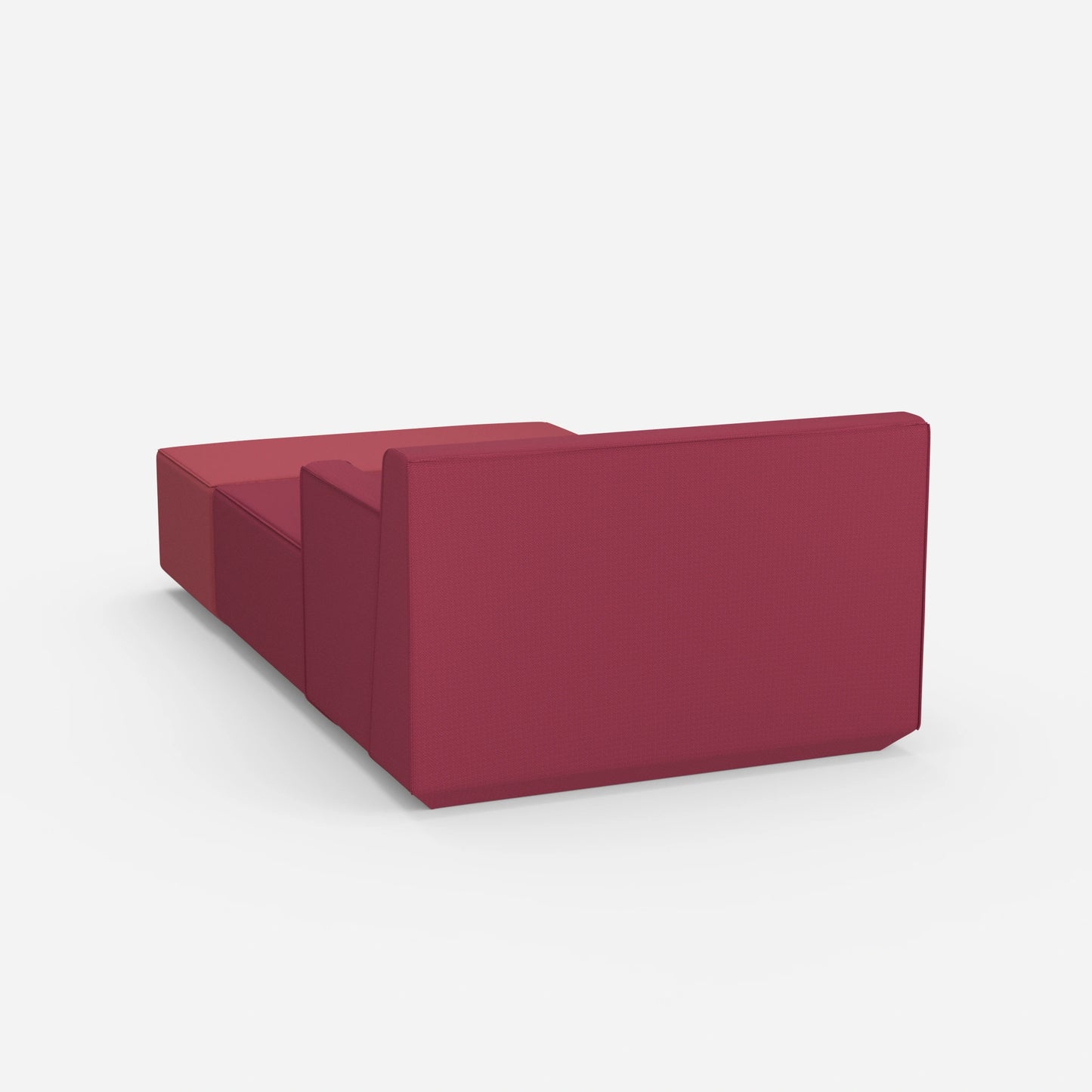 Modular recamiere for sleeping from behind