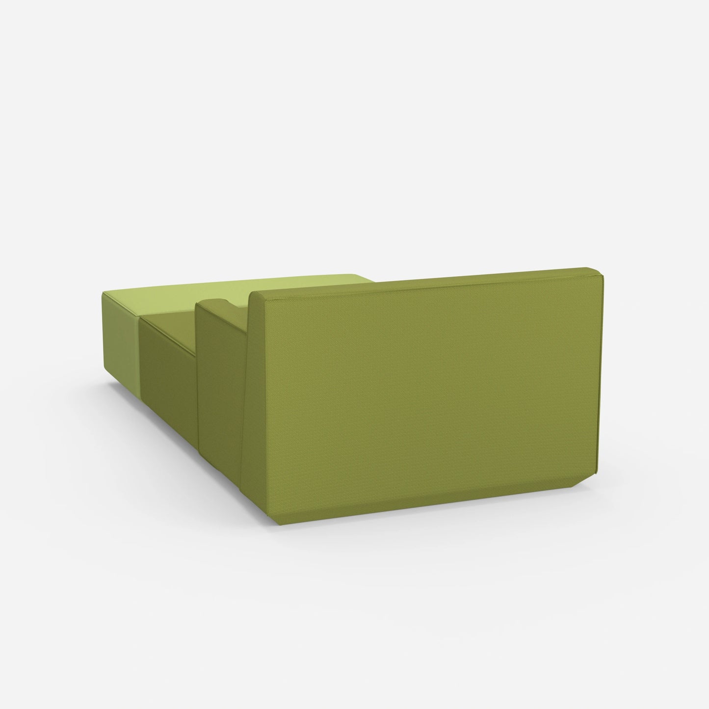 Modular recamiere for sleeping from behind