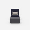 Modular & comfortable reading chair from the front