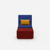 Modular & comfortable reading chair from the front