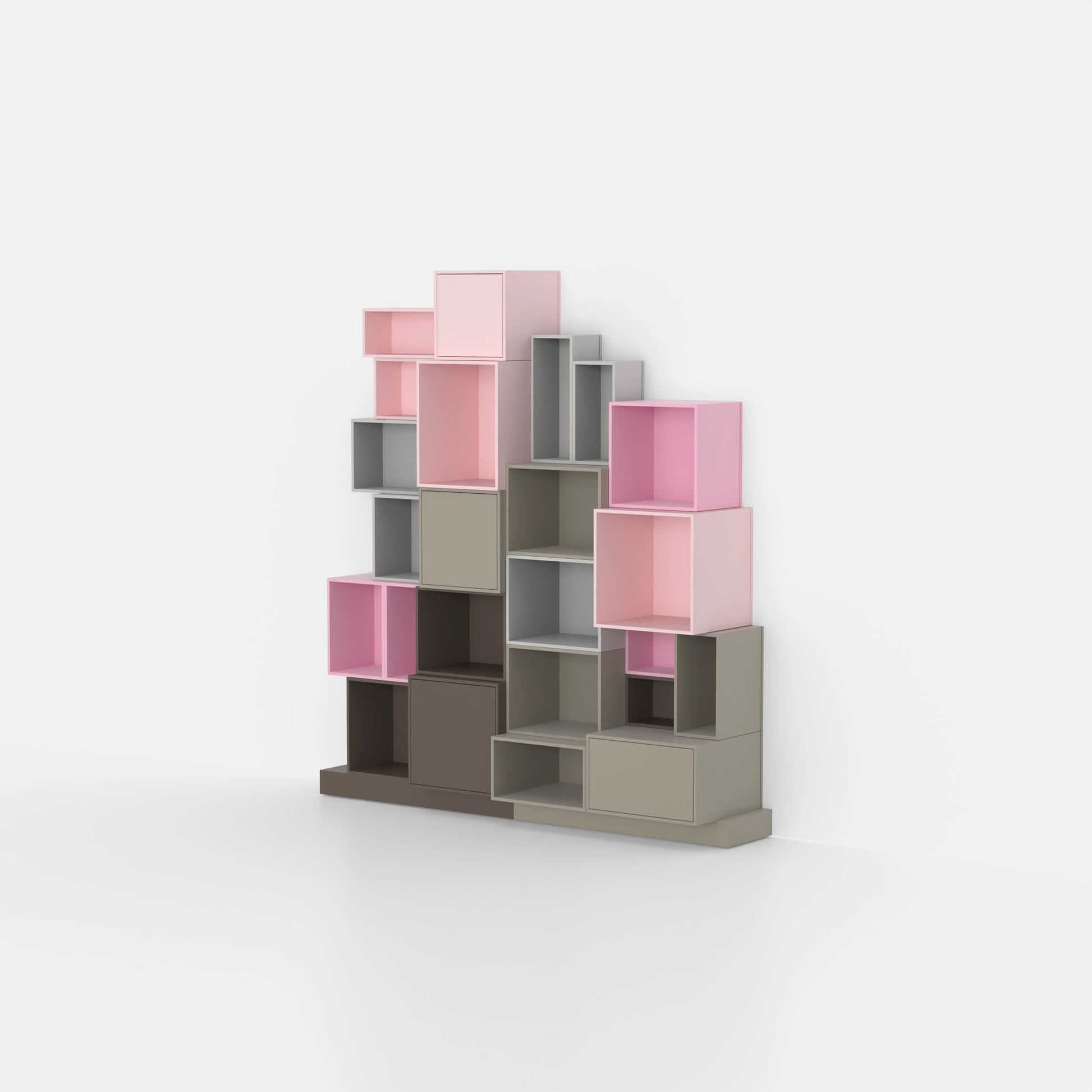 Modular shelving RK1129 from the left side