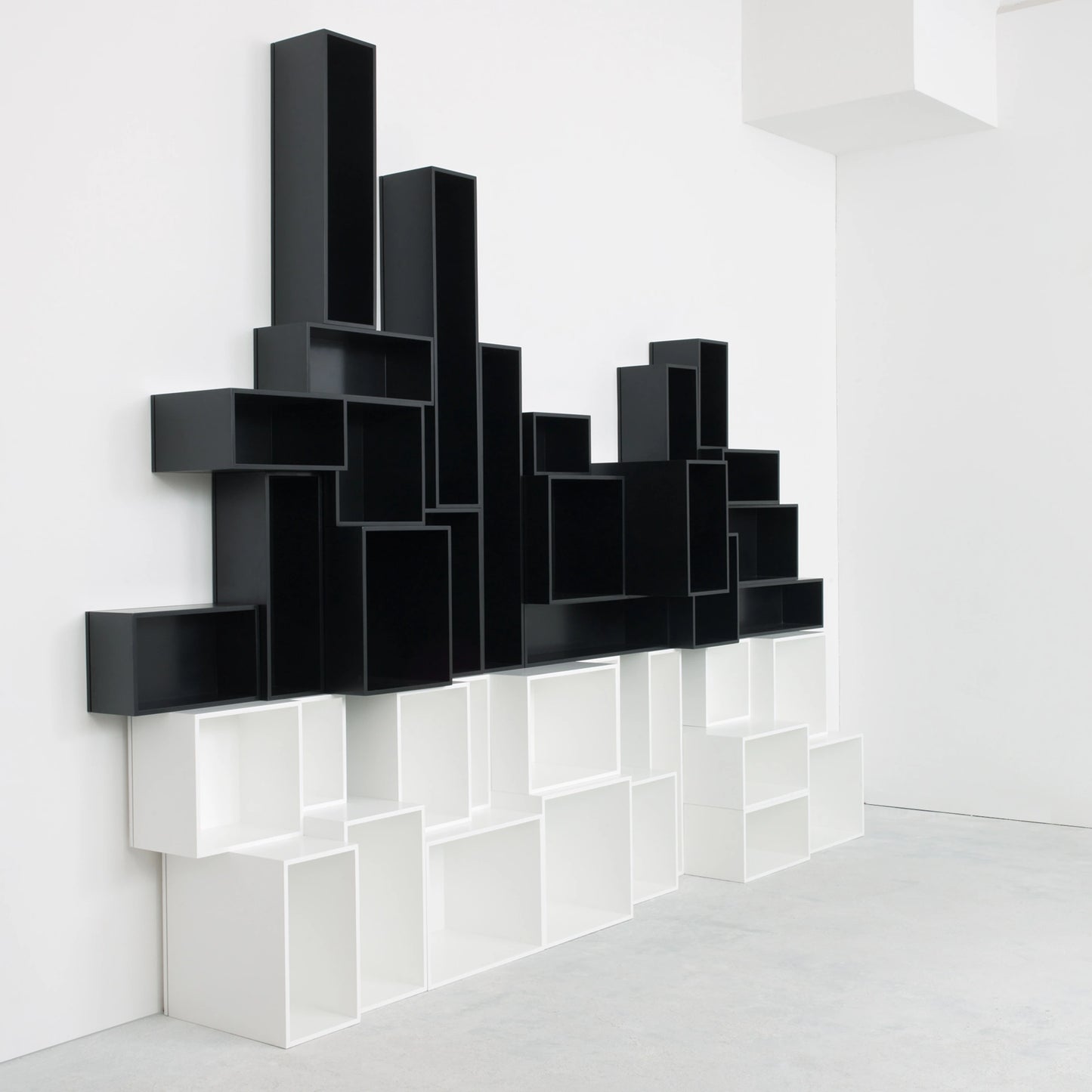 Modular shelving RK166 from the right-hand side