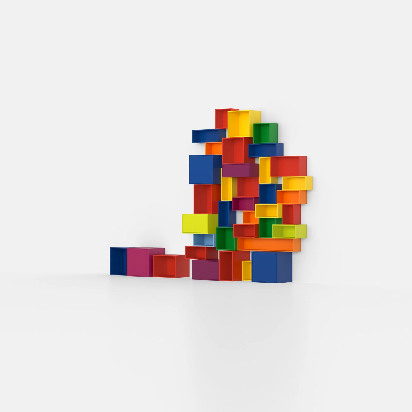Modular Shelving RK183 from the left-hand side