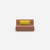 Modular sofa 120 cm wide from the front