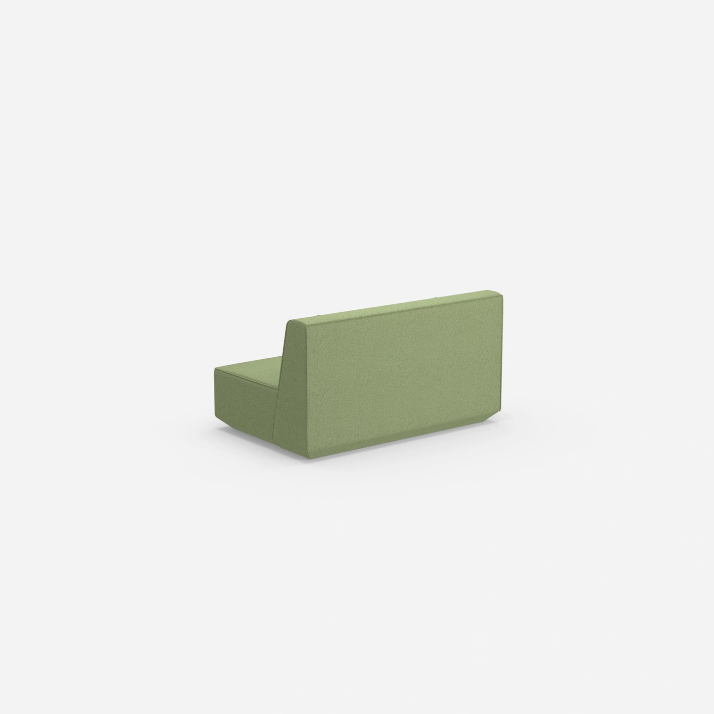 Modular sofa 120 cm wide from the back