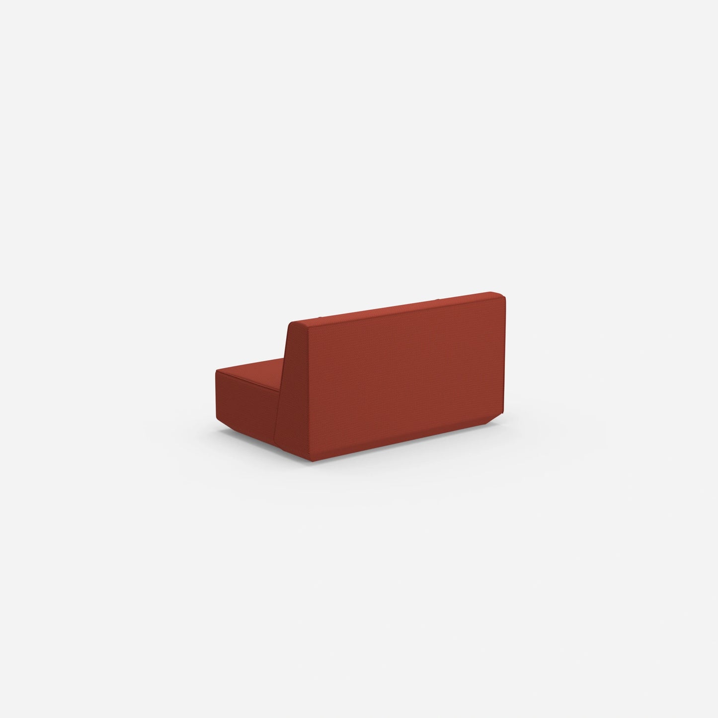 Modular sofa 120 cm wide from the back