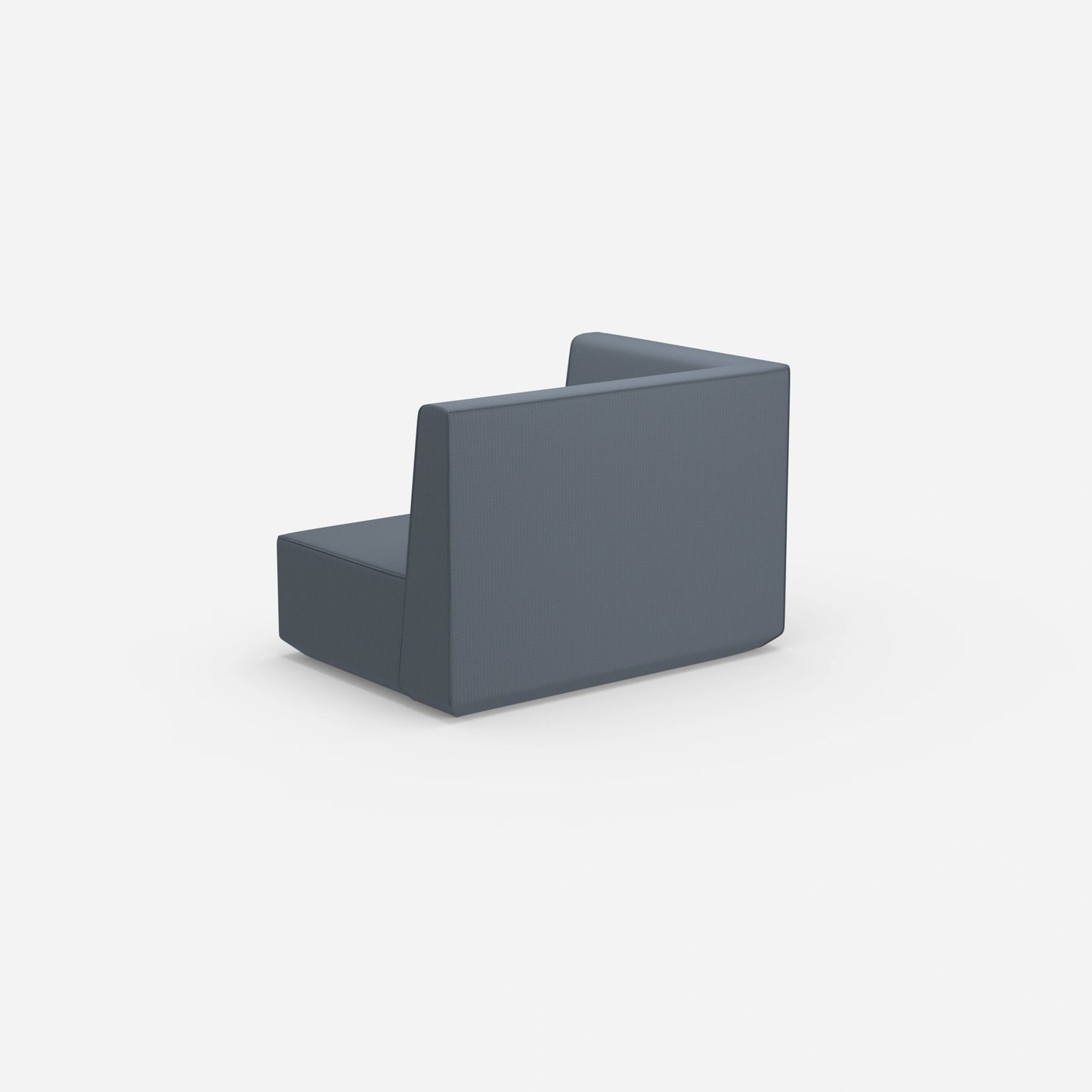 Modular sofa 140 cm wide from the back