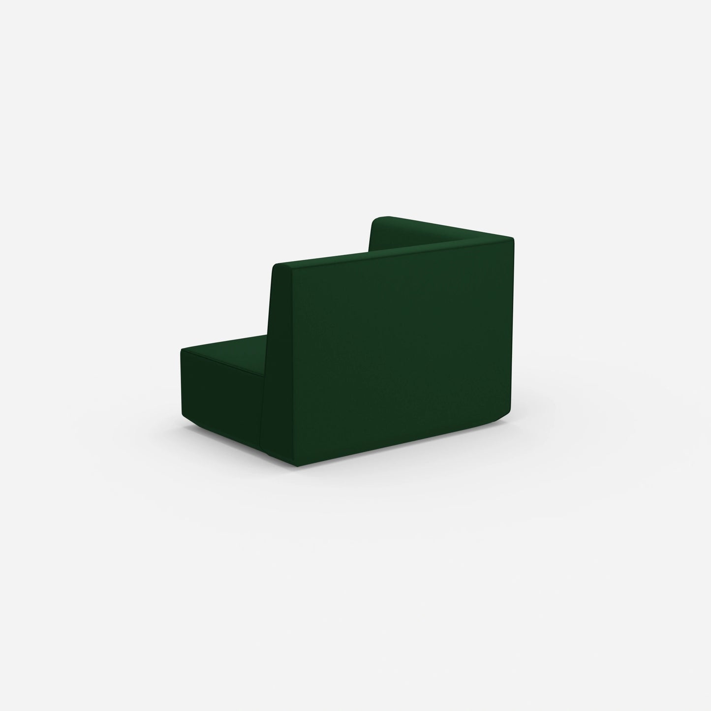 Modular sofa 140 cm wide from the back