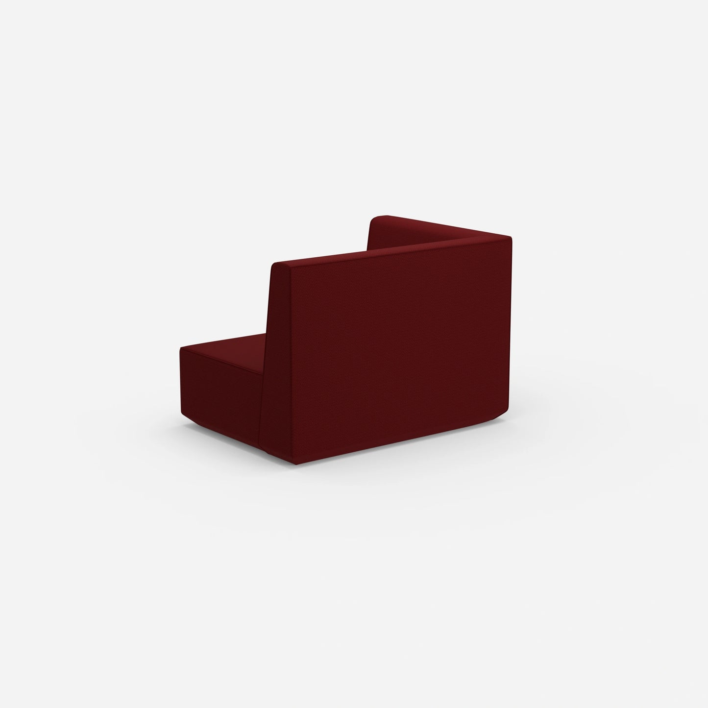 Modular sofa 140 cm wide from the back