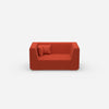 Modern modular sofa from the front