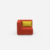 Low armchair from the front
