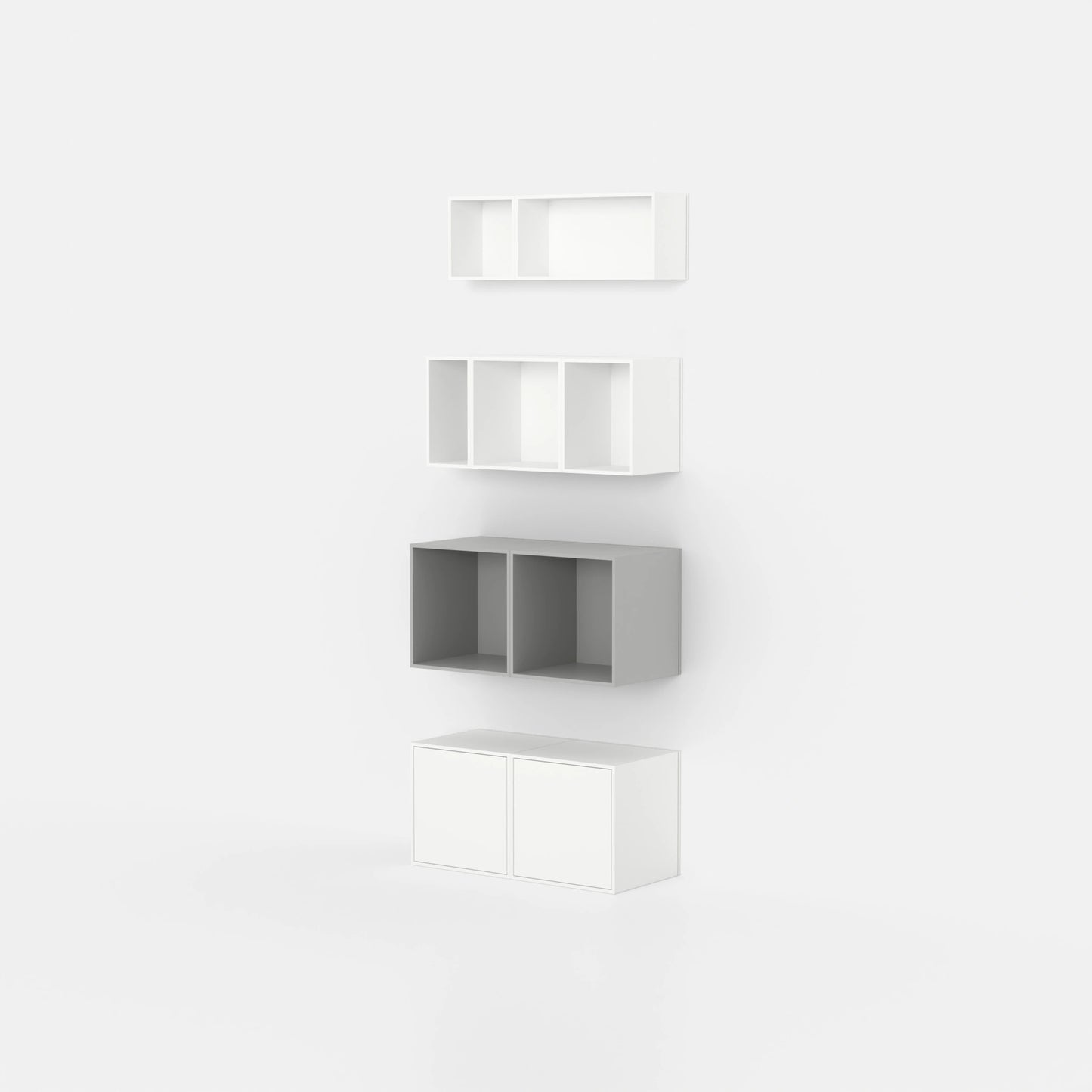 Niche shelving RK1152 from the left side