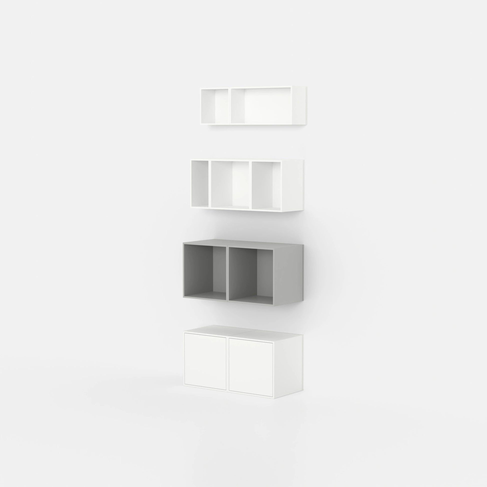 Niche shelving RK1152 from the left side