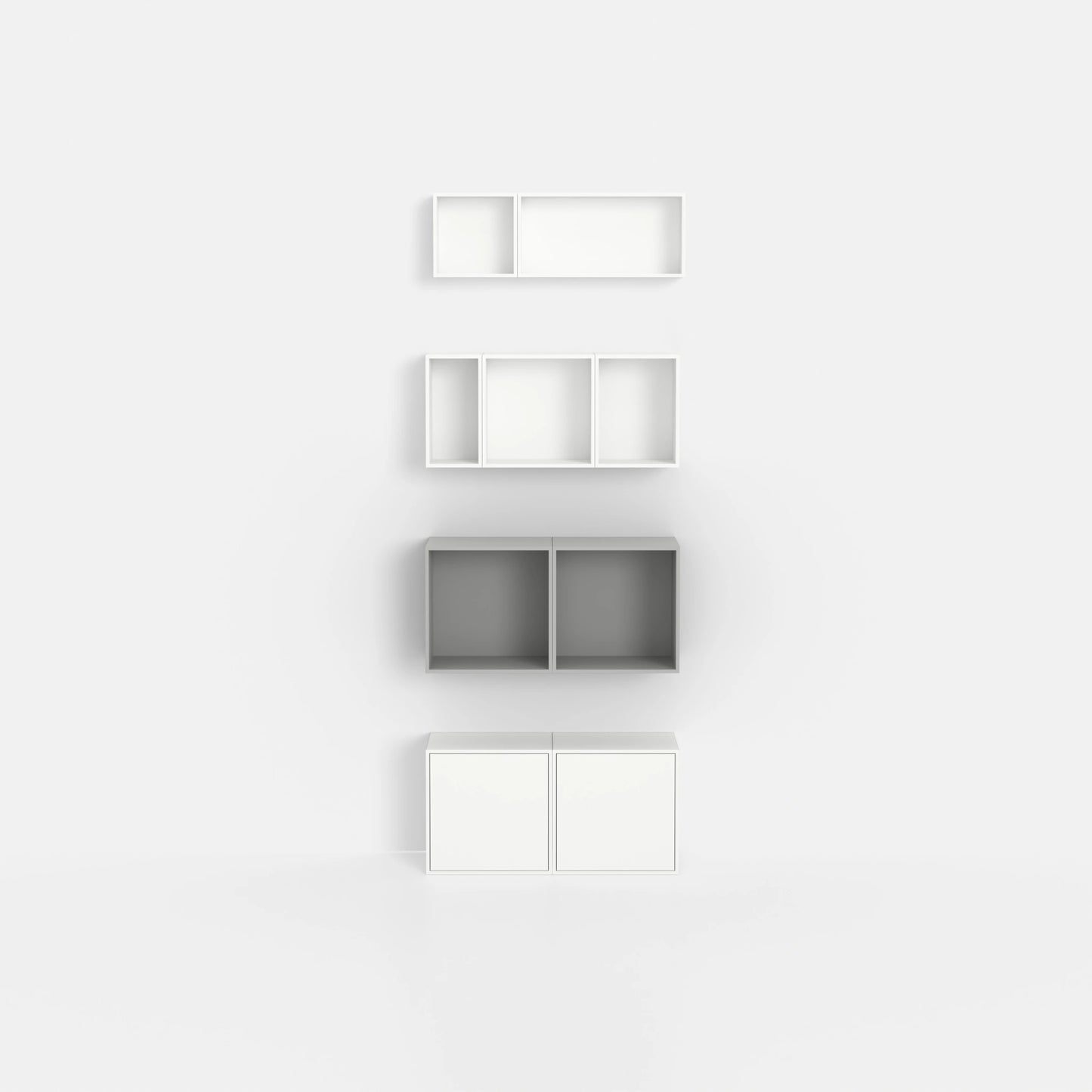 Niche shelving RK1152 from the front