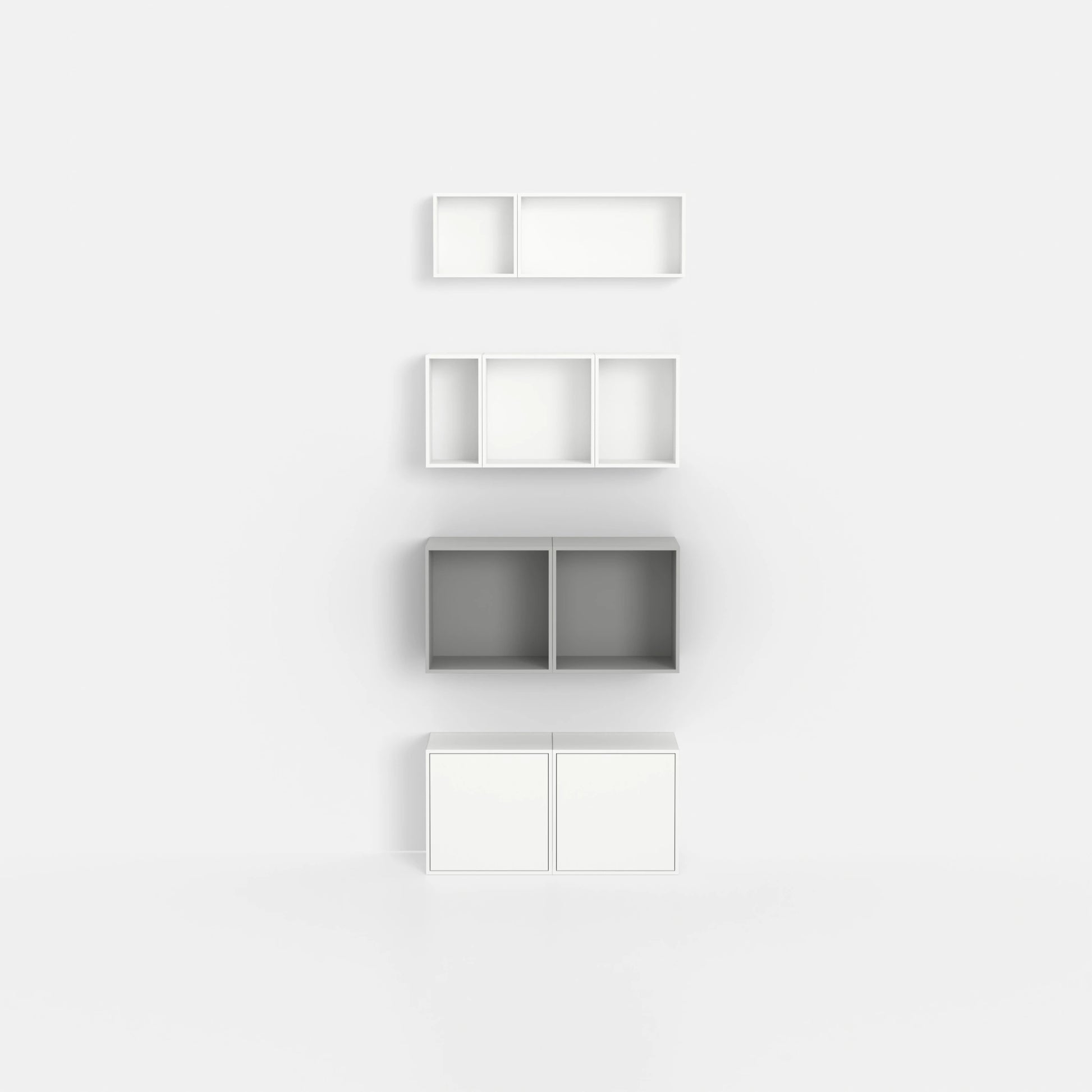 Niche shelving RK1152 from the front